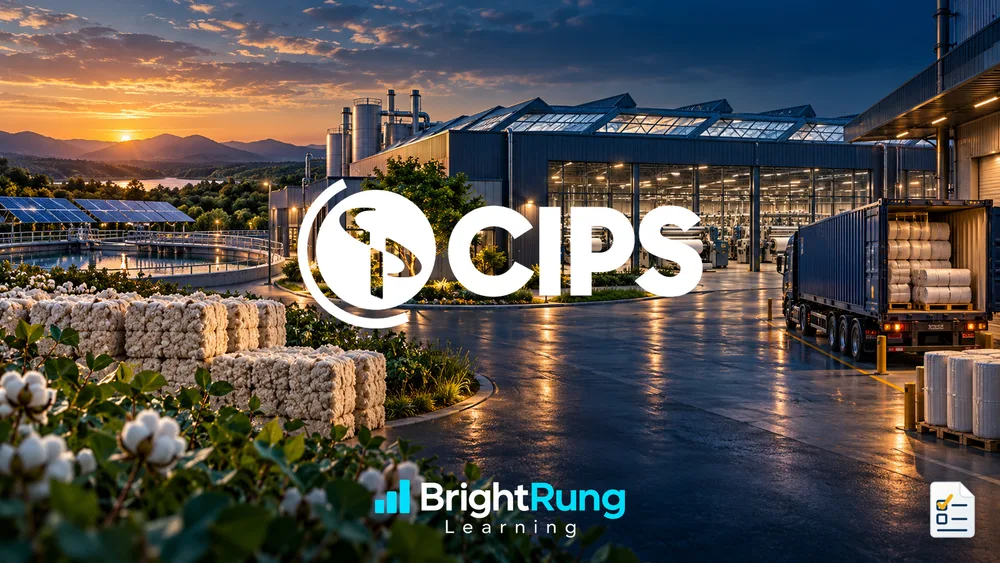 CIPS L4M4 Ethical & Responsible Sourcing: 360 Questions