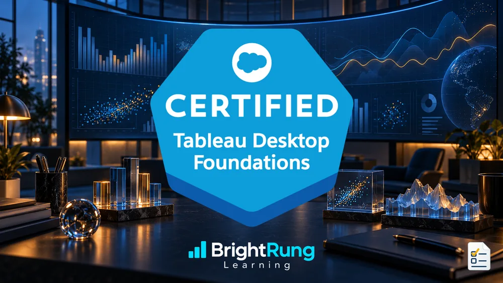 Tableau Desktop Foundations: 320 Practice Questions