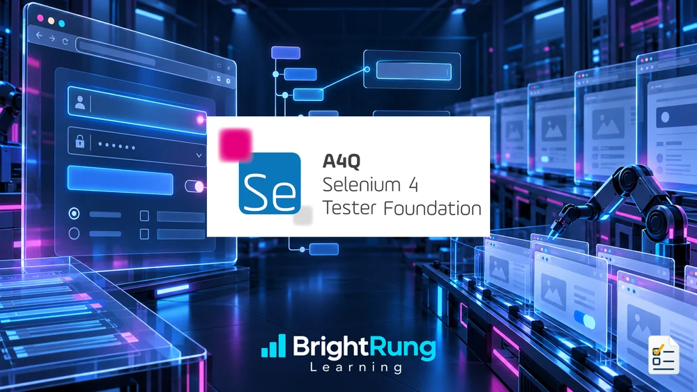 A4Q Selenium 4 Tester Foundation: Scenario Practice Tests